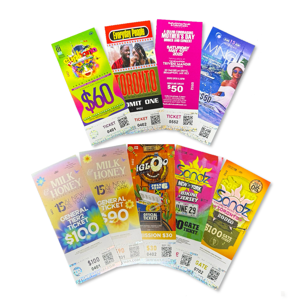 Premium Scannable Event Tickets