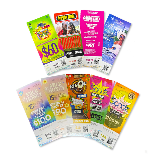 Premium Scannable Event Tickets